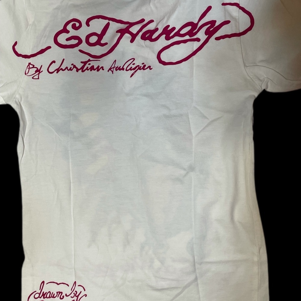 Ed Hardy Graphic Girls Tee Host Pick 💕 - Picture 3 of 3